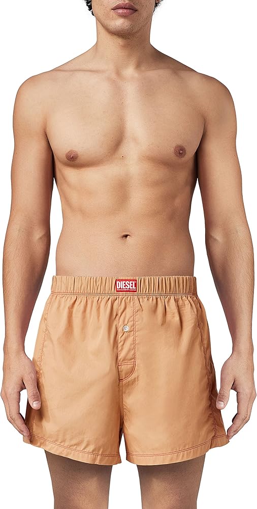 Diesel UUBX-STARK Boxer Woven Man Brown