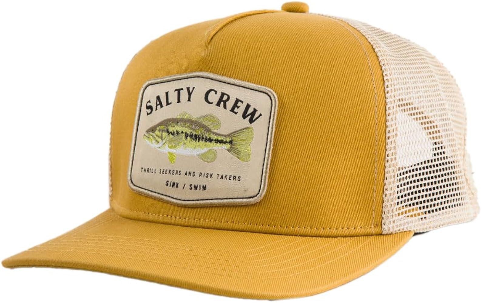 Salty Crew Bigmouth Trucker Hat - Mustard