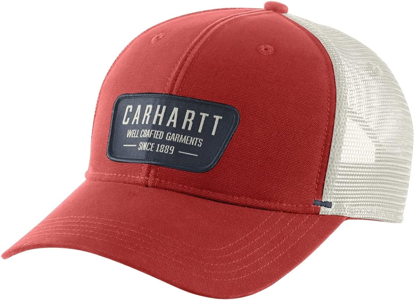 Carhartt Men's Canvas Mesh-Back Crafted Patch Cap