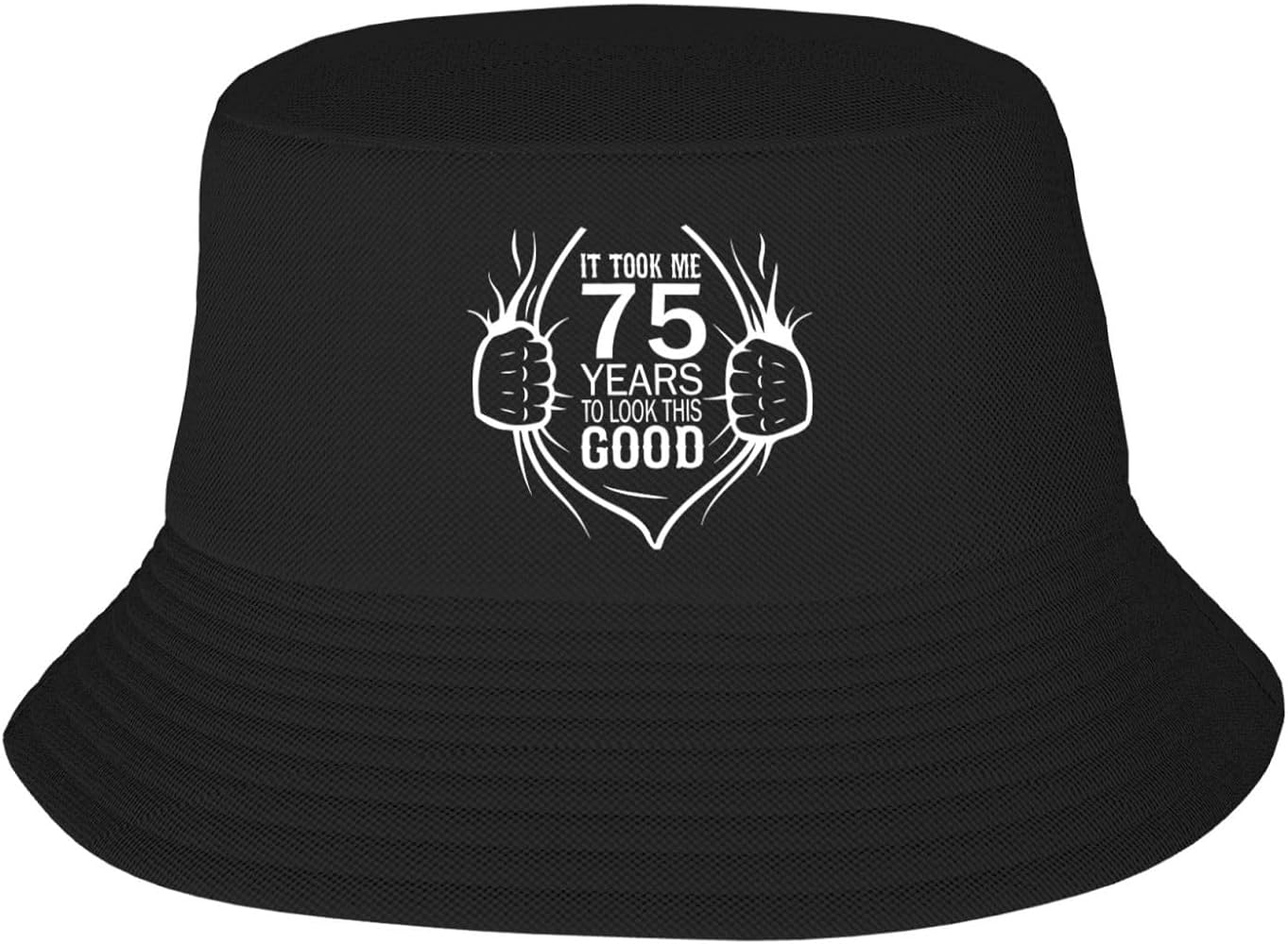 It Took Me 75 Years to Look This Good Bucket Hats for Women Men Adult Fisherman's Hat Sun Cap