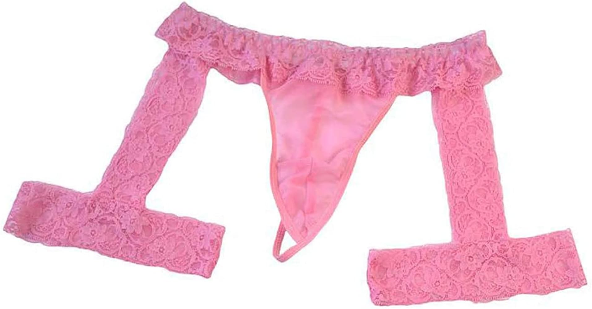 Men's Lace Lingerie Underwear Sexy Sissy Thongs Panties Boxer briefs