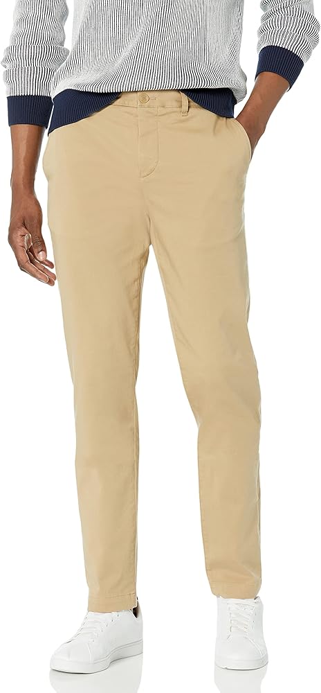 Lacoste Mens Slim Fit Solid Chino Pant