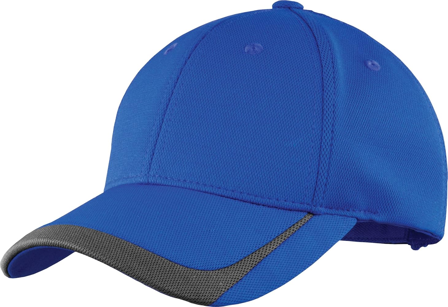 Sport Tek Pique Colorblock Cap. STC24