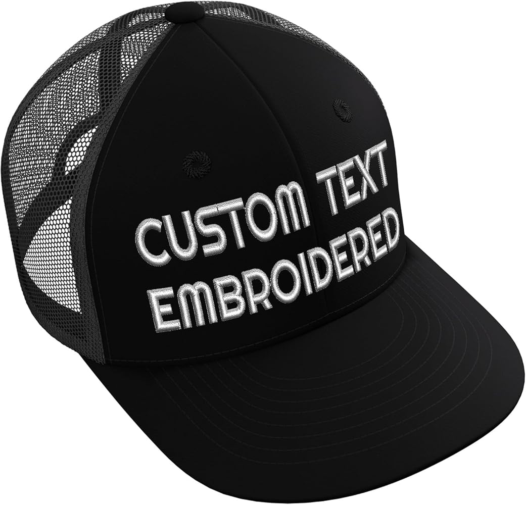 Bemaystar Baseball Cap Custom Embroidered Hats for Men Women-Custom Trucker Hat Personalized Hats for Men-Custom Cap Dad Hats