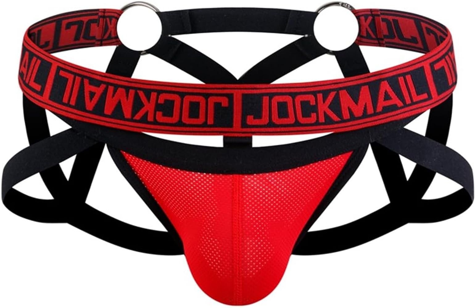 JOCKMAIL Mens Breathable Jockstrap Athletic Supporters for Men Mens Thong Jock Strap Male Underwear