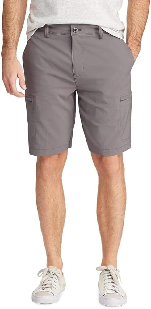 Chaps Men's Performance Cargo Short, Loft Grey, 40