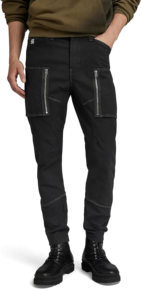 G-STAR Men's Zip Pocket 3D Skinny Fit Cargo Pants