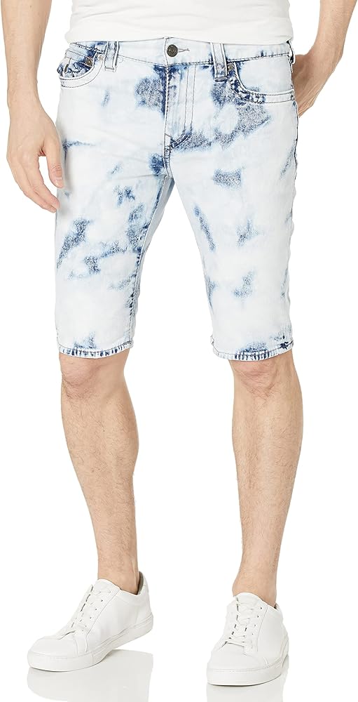 True Religion Men's Rocco Big T Flap Short