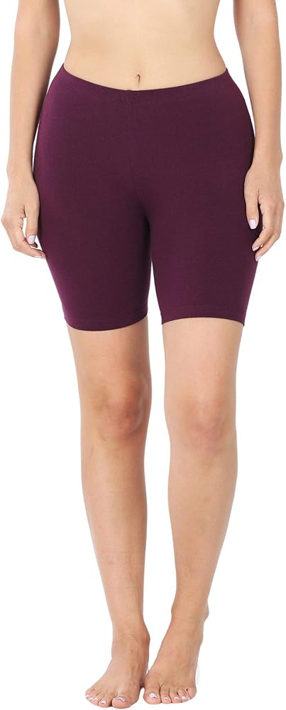 Zenana Premium Cotton Biker Shorts