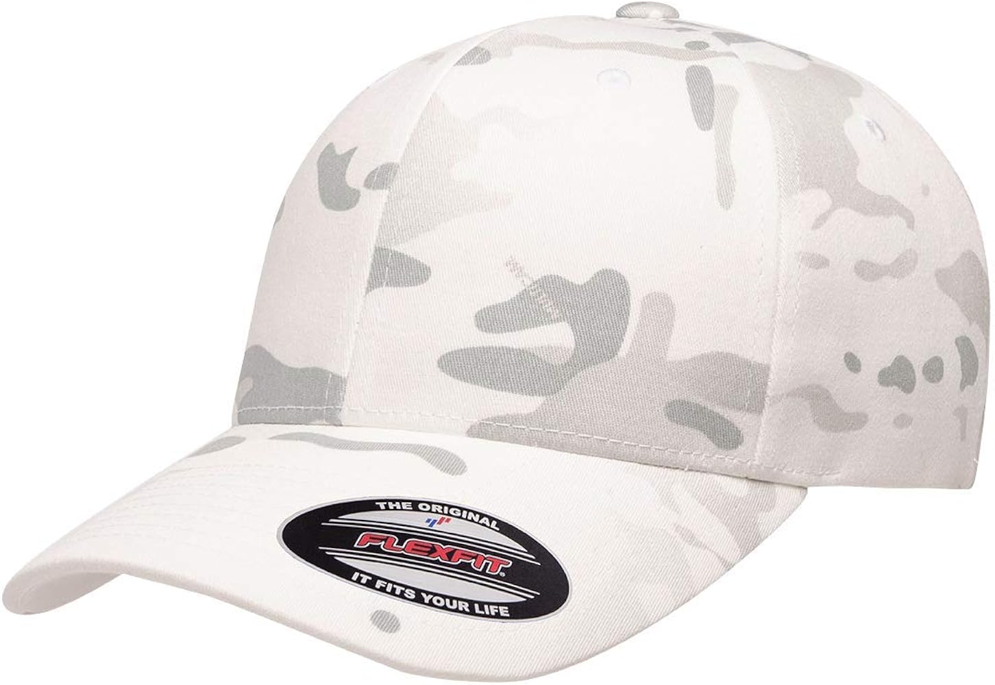 Flexfit Men's Athletic Baseball Fitted Cap, Multicam Alpine, XXL