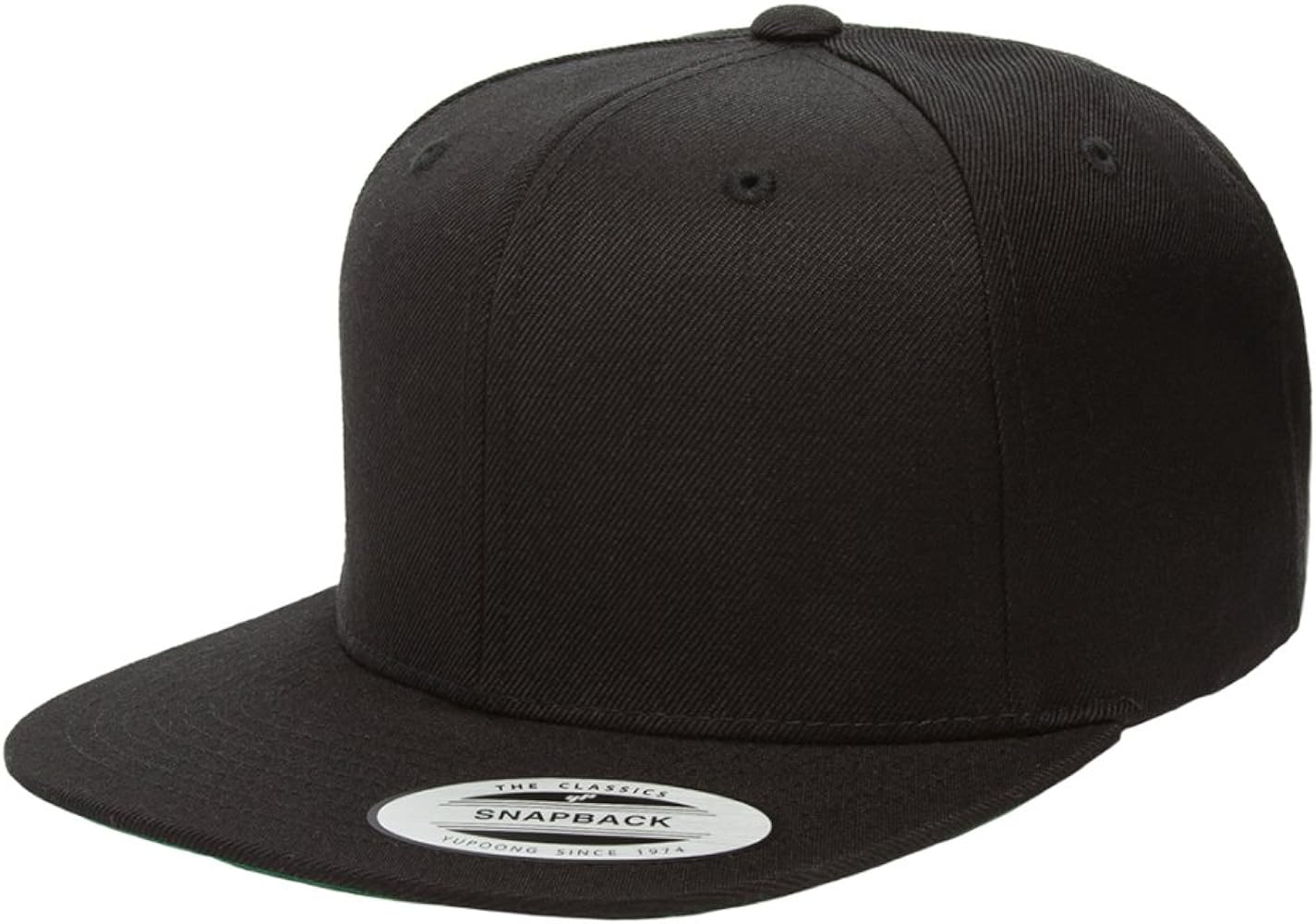 Trendy Apparel Shop Flexfit Brand Premium Classic Flatbill Snapback Cap