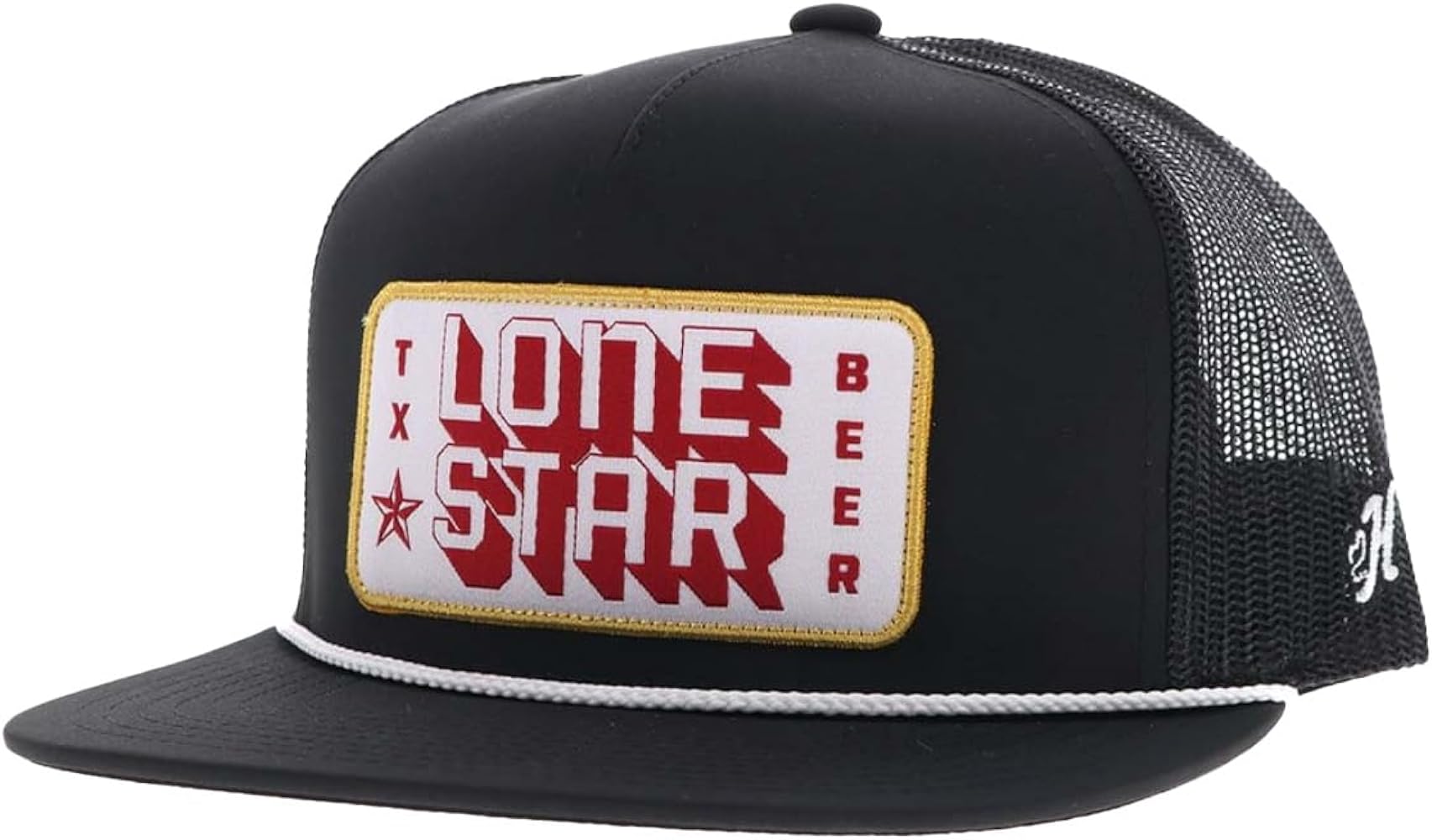 HOOEY Lone Star Beer Patch Adjustable Snapback Hat