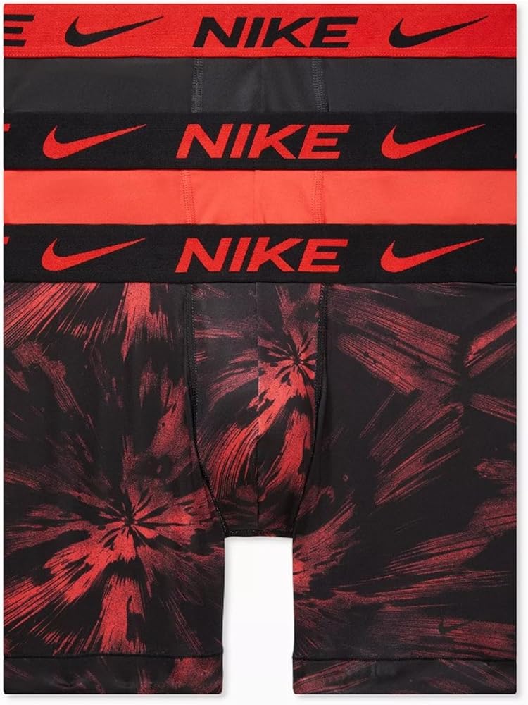 Nike Essential Micro 3pk Boxer Brief, Hyperspace Print, L