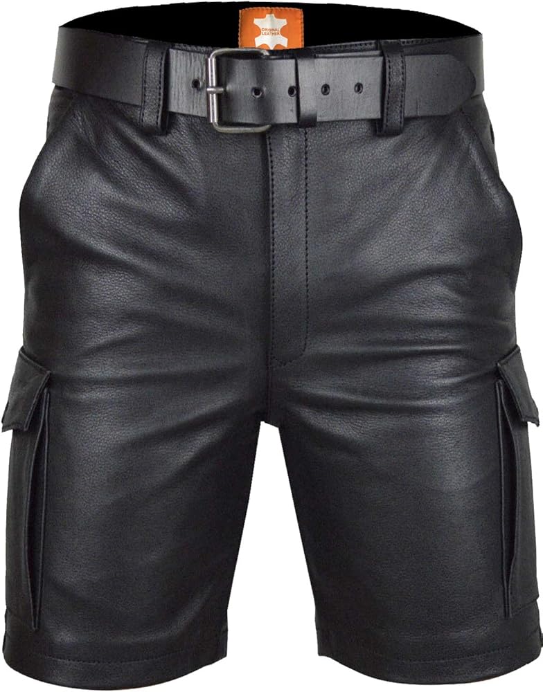 Men's Leather Jean mens