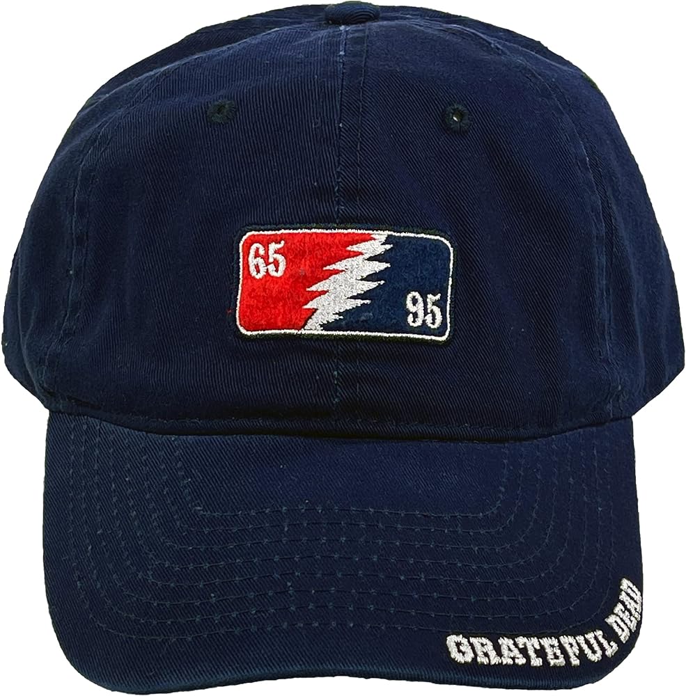 Grateful Dead men's Standard Liquid Blue 65/95 Baseball Hat