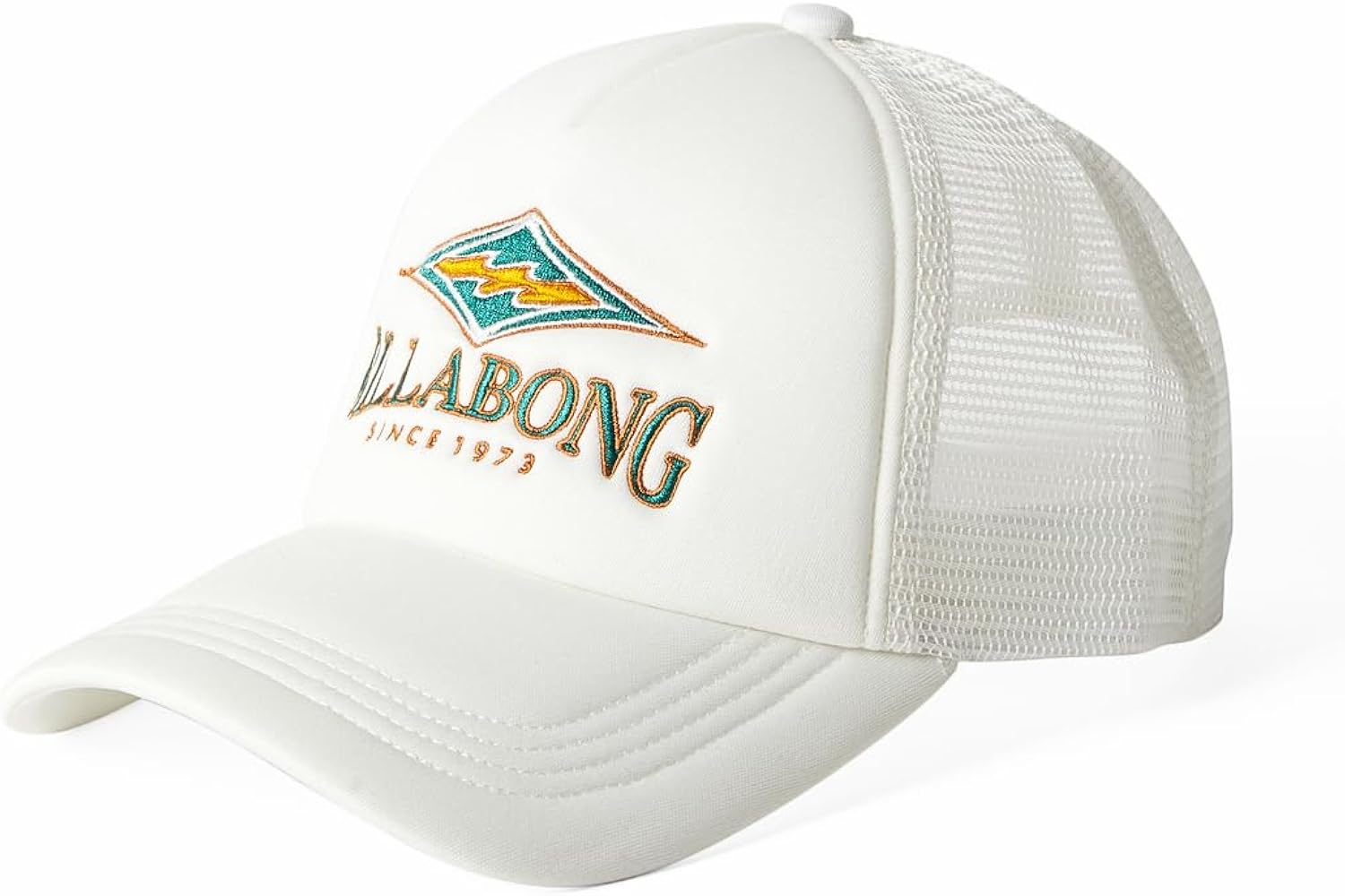 Billabong Women's Aloha Forever Adjustable Trucker Hat with Mesh Back