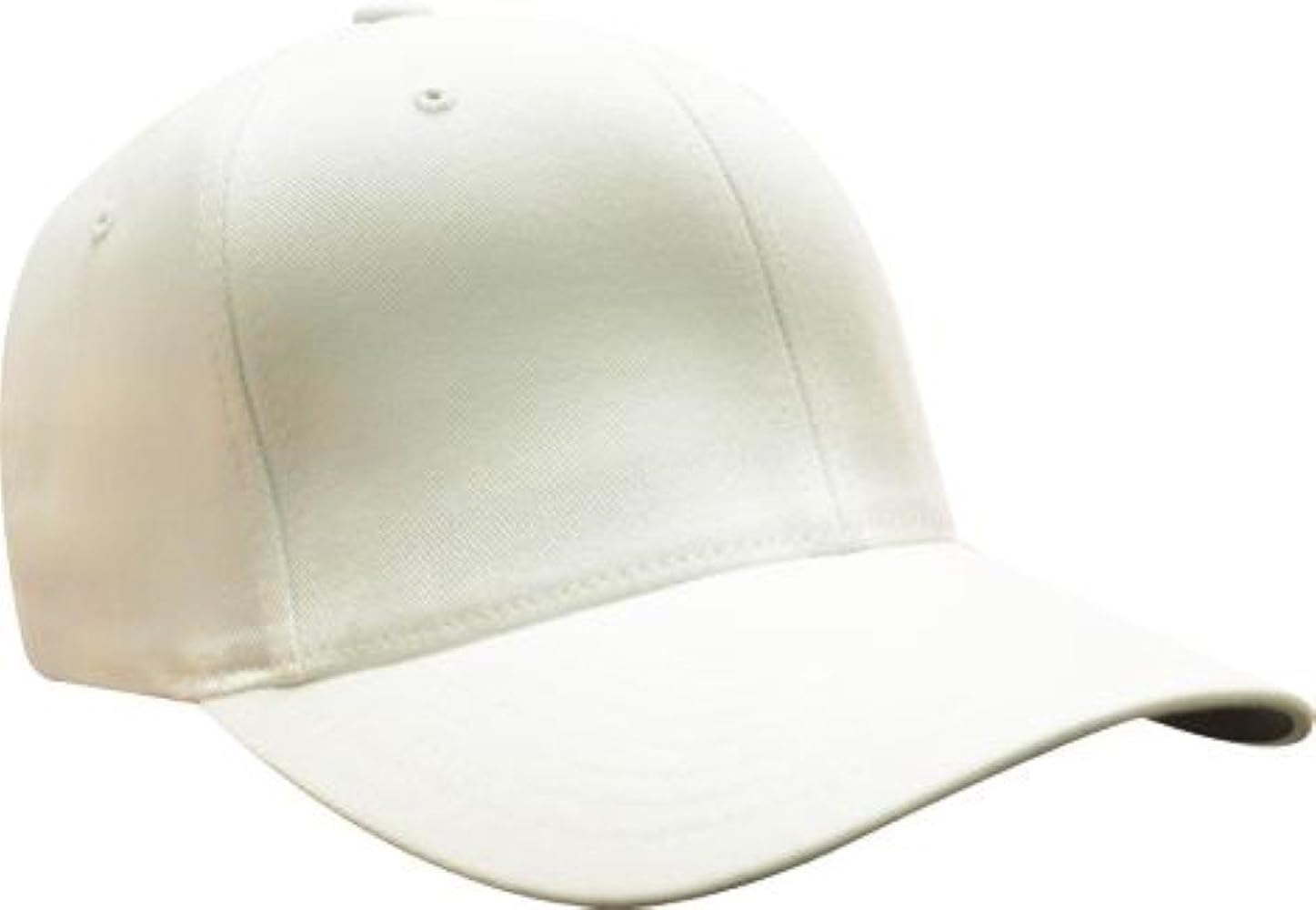 Yupoong Flexfit Hat Low Profile Twill Cap 6277 (Small - Medium / White)