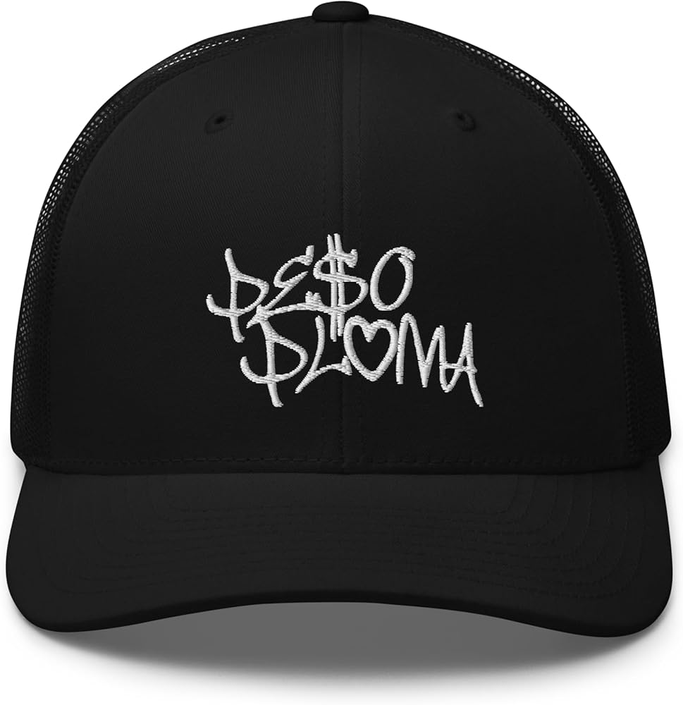 Corridos Belicos Cap Premium Trucker Hat Mid Crown Curved Bill Adjustable Cap