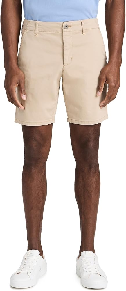 PAIGE Men's Phillips Shorts in Stretch Sateen 7"