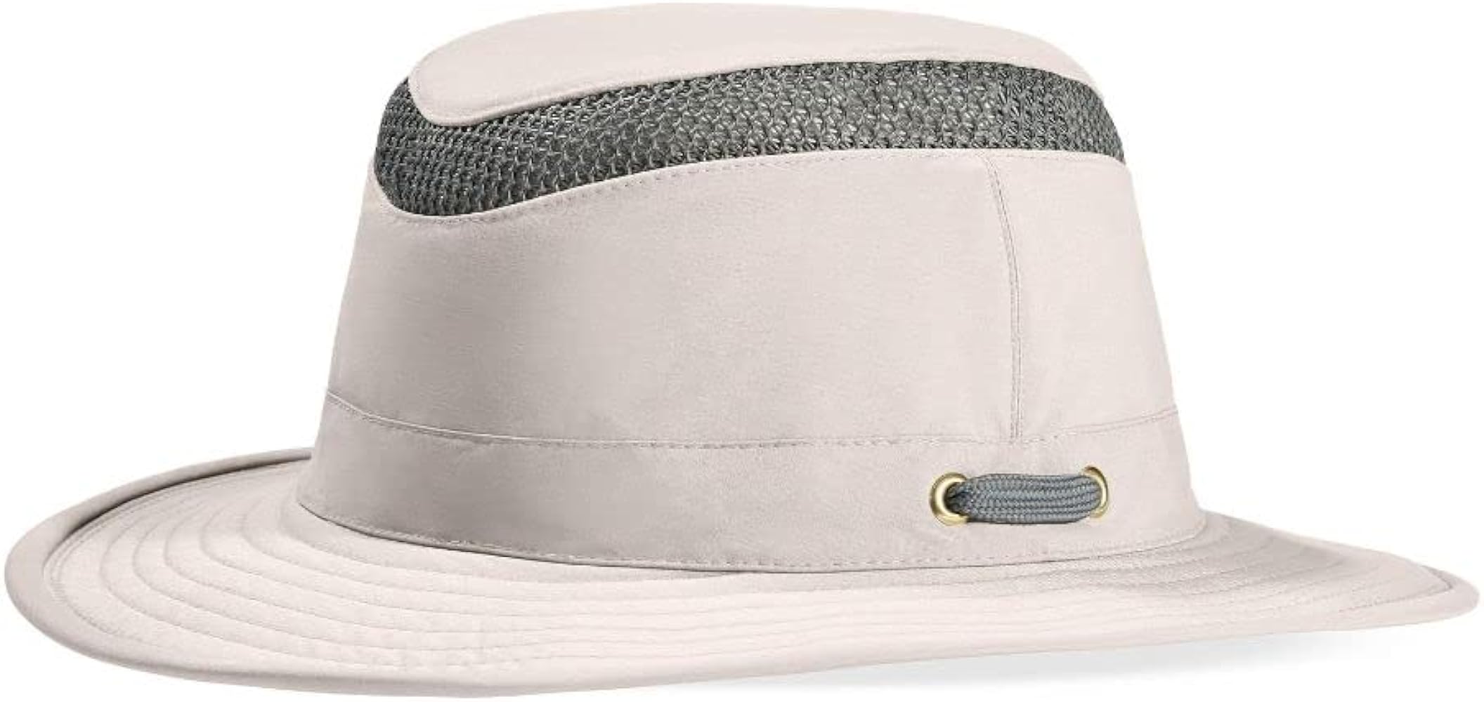 Tilley unisex adult Ltm5 Airflo Medium Brim Recycled Sun Hat, Light Stone, 7.25 US