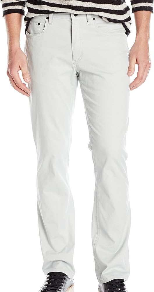 Kenneth Cole REACTION Men's Brushed Twill Five Pocket Pant