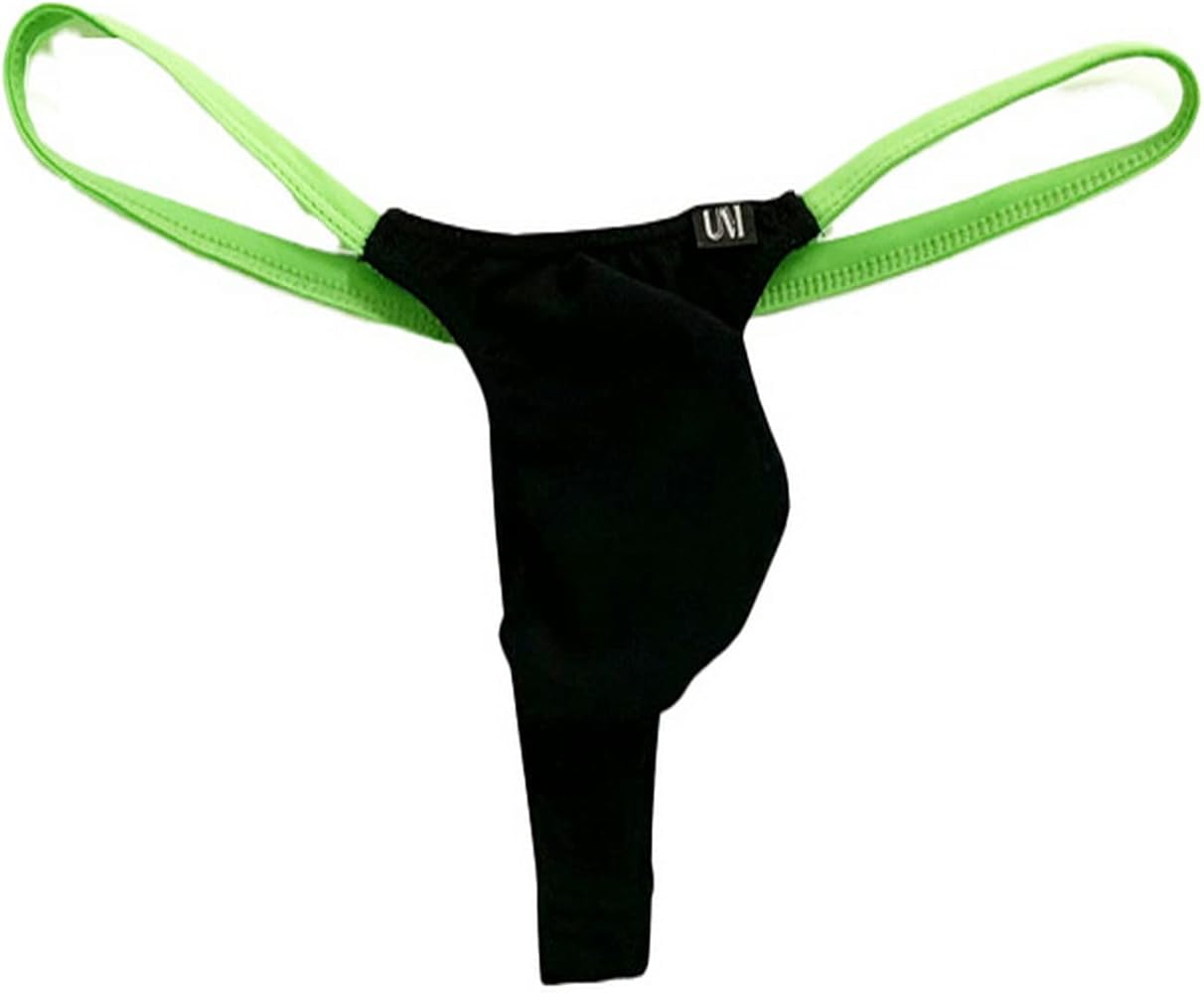 Men's Low Rise Thong Modal U Convex Stretch Bikini Briefs