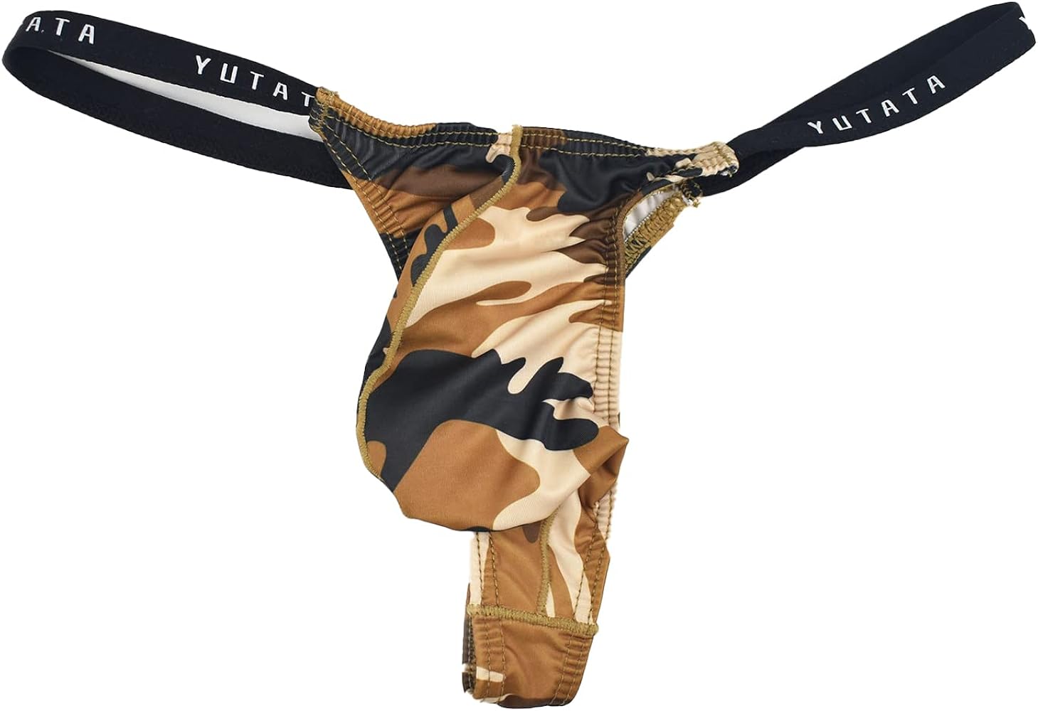 Mens Camoufalge Thong Underwear Men's Slim G String Bikini