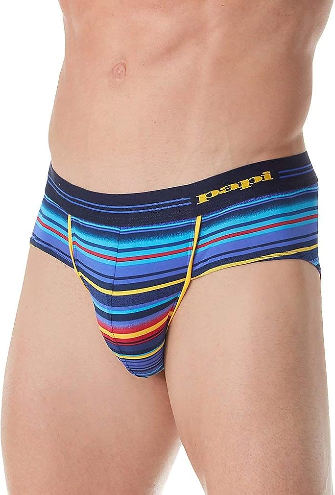 papi Men's World Tribes Microfiber Brief