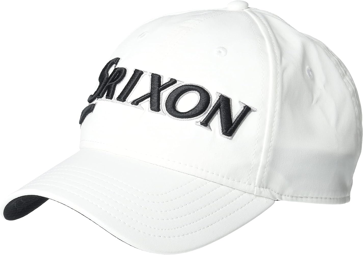 Srixon SRX AuthUnStructuredCapWhtBlk Athletic, White/Black, One Size Fits Most