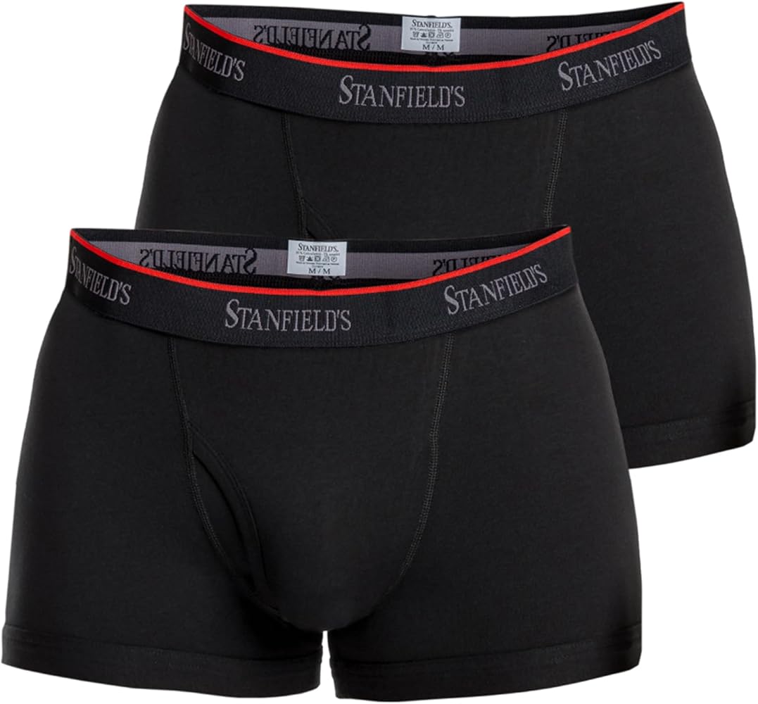 Stanfield's Men's Cotton Stretch Trunk Underwear (2 Pack)