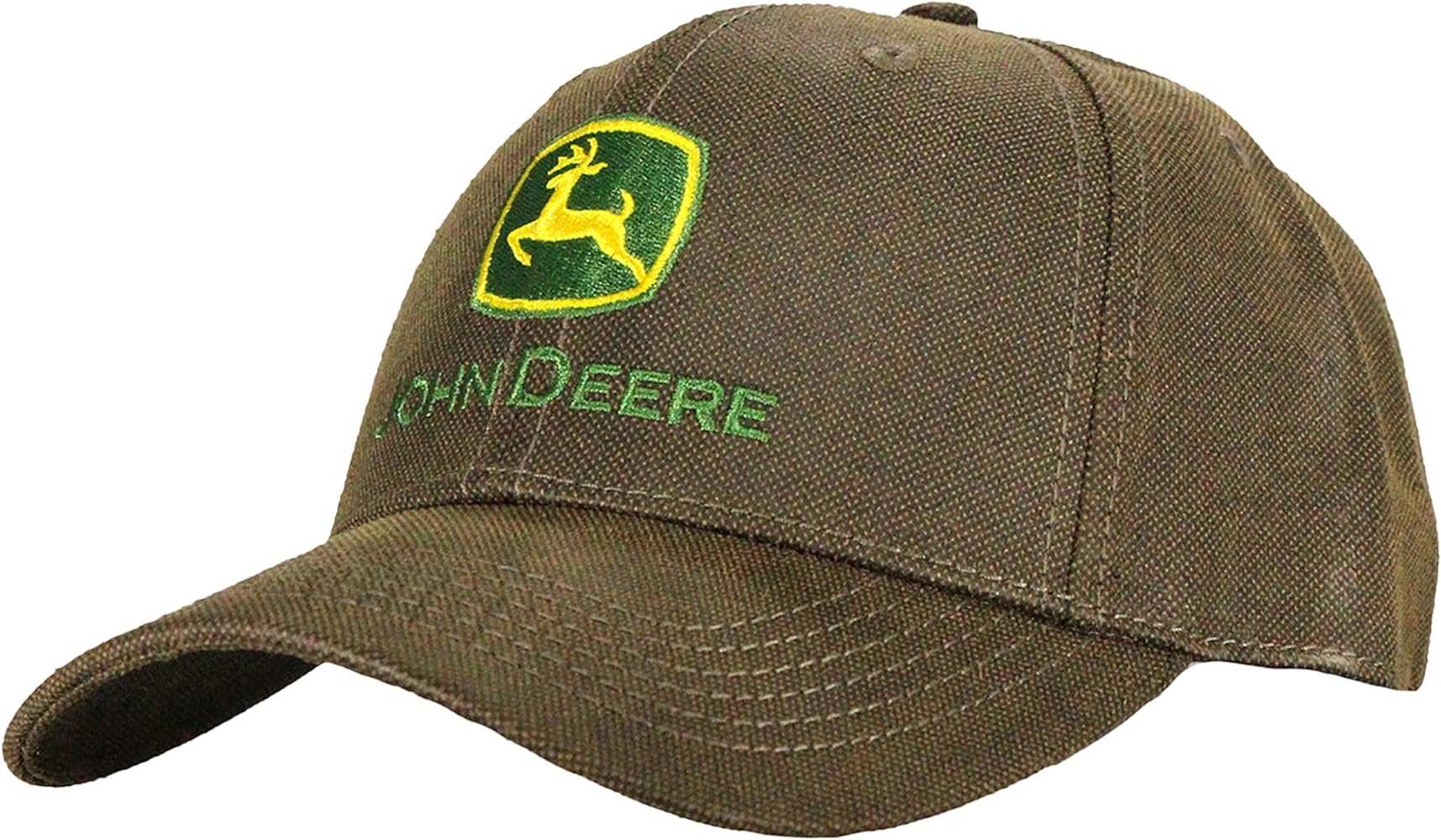 John Deere Heather Oil Skin Cotton-Brown-One Size