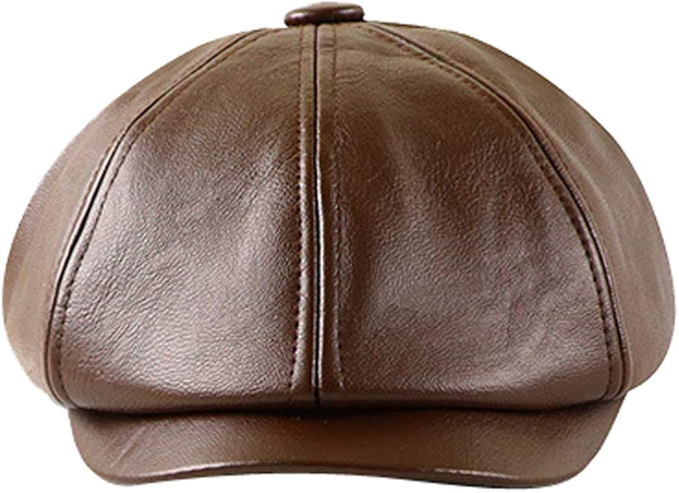 Mens Gatsby Ivy Collection Classic Newsboy Cabbie Applejack Leather Hats Caps