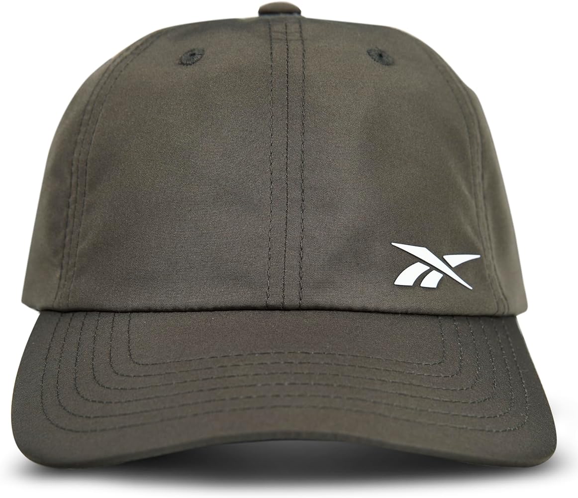 Reebok Lightweight Adjustable Performance Running Cap for Men and Women (One Size Fits Most)