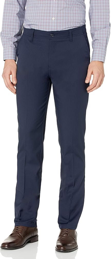 French Toast Men's Straight Leg Performance Stretch Pant