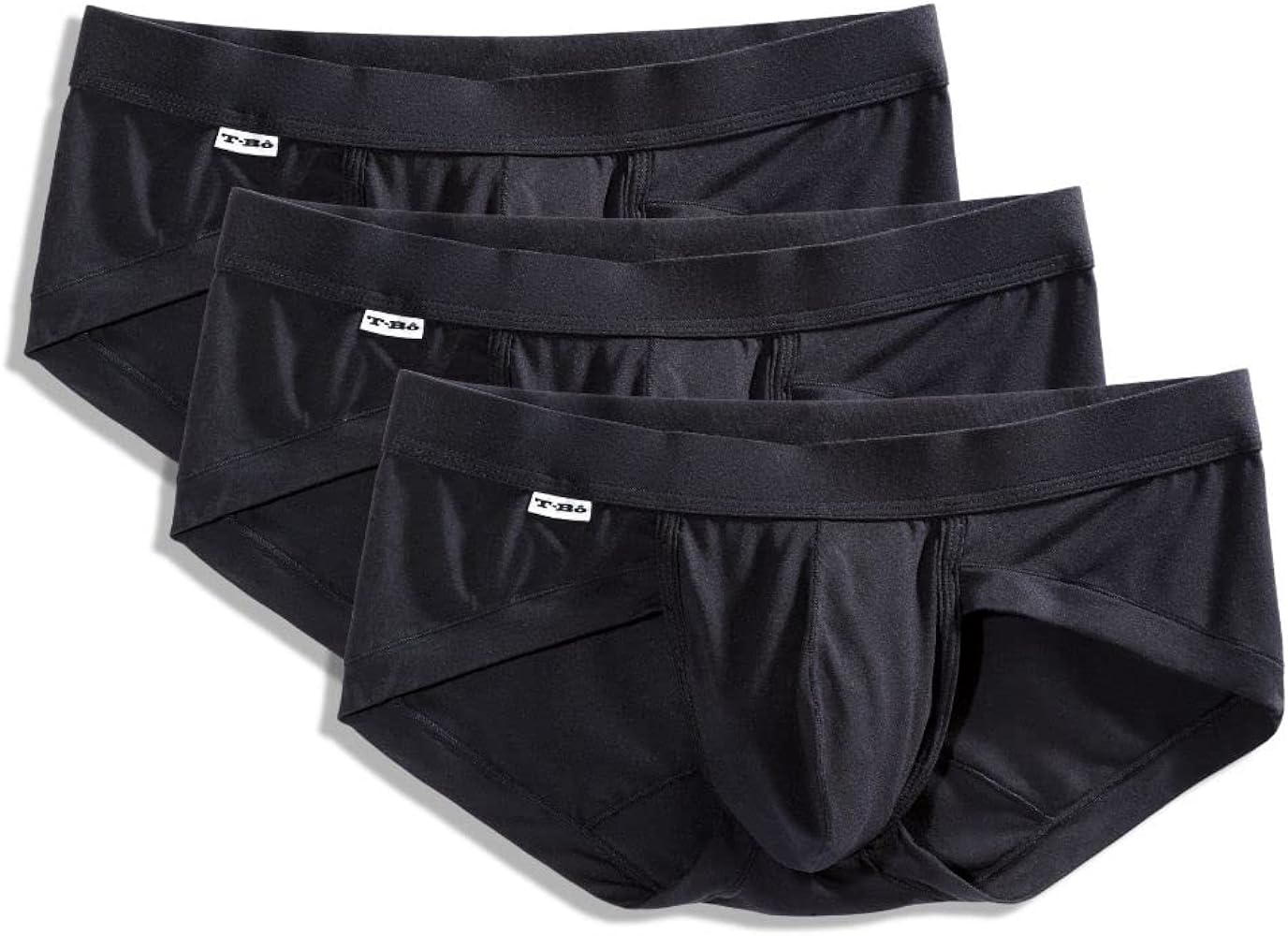 TBô Men’s Brief 3-Pack - TBô Comfortable Underwear with Bulge Enhancing Pouch