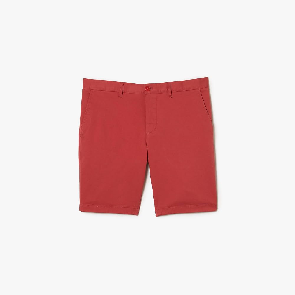 Lacoste Men's Solid Slim Fit Bermudas