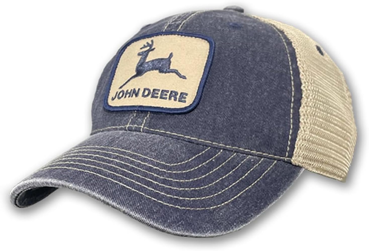 John Deere Stone Washed Baseball Cap Hat