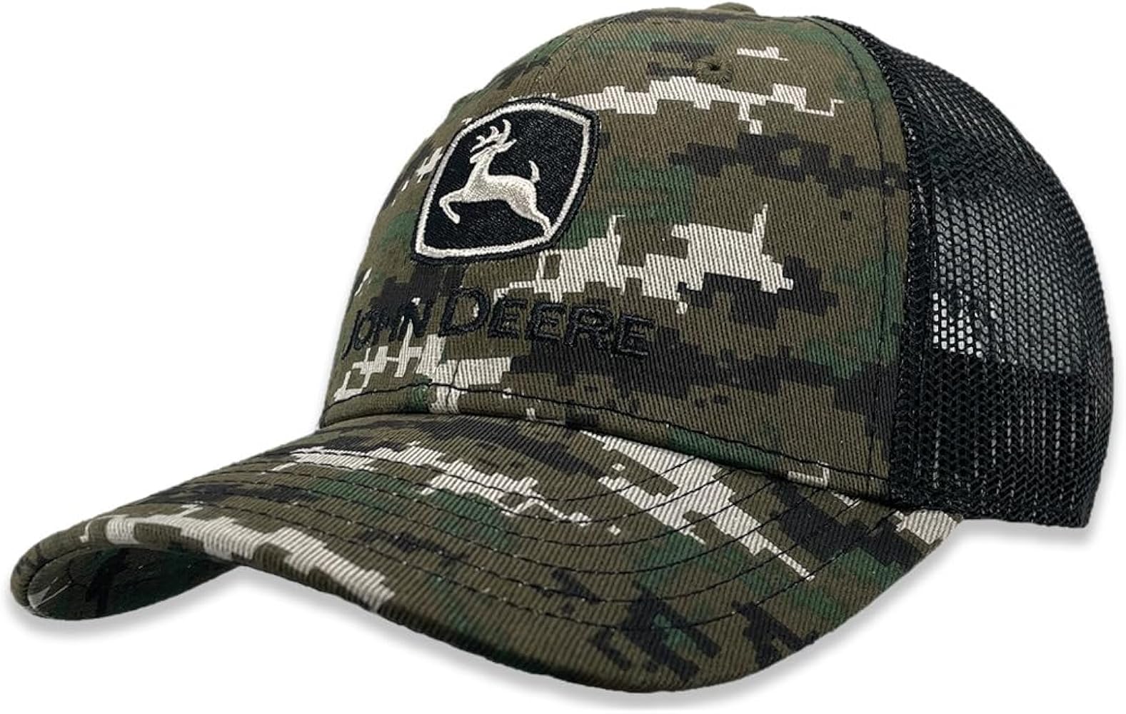 John Deere Baseball Cap Trucker Hat 13080407Ca Digital Camo 0407