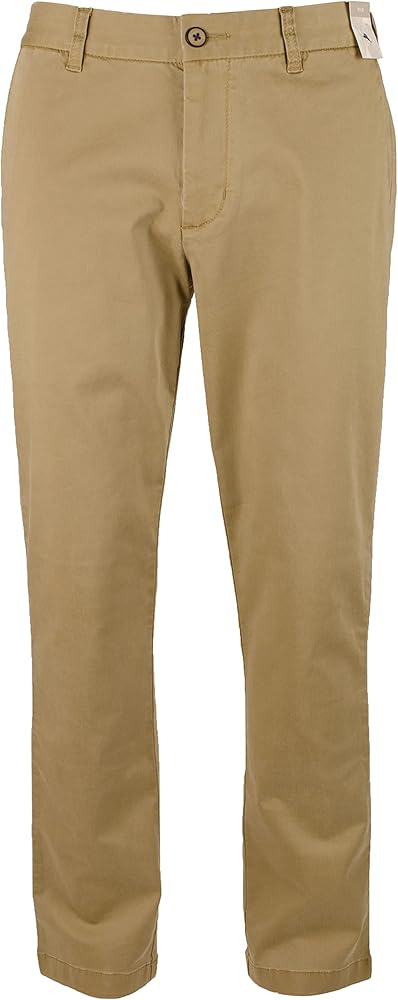 Tommy Bahama Men's Flat Front Chino Pants BBrbn 32WX32L