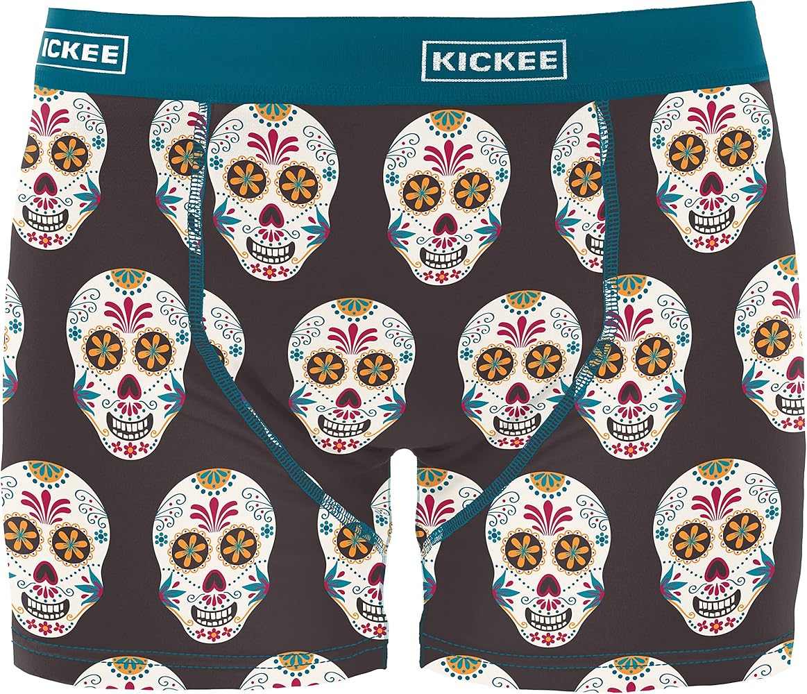 KICKEE Men’s Halloween Celebrations Print Underwear, Mens Underwear, Lightweight and Breathable Undies