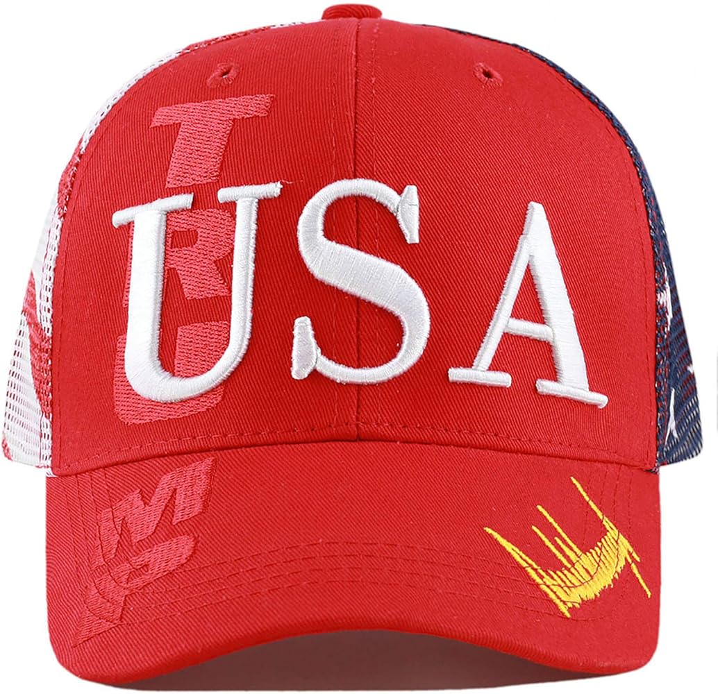 The Hat Depot Original Exclusive Donald Trump Keep America Great/Make America Great Again 3D Signature Cap