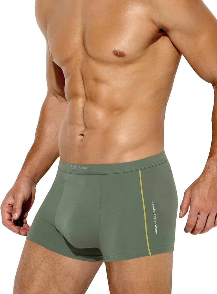 Arjen Kroos Men's Sexy Trunks Underwear Breathable Cotton Boxer Briefs