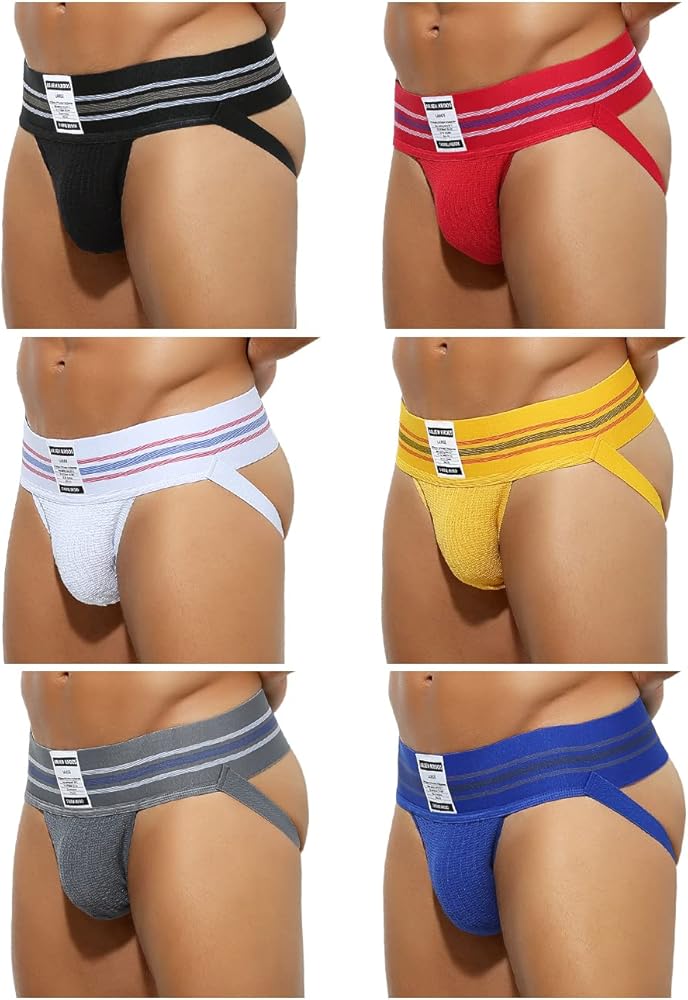 Arjen Kroos Men's Sexy Jockstrap Underwear Athletic Supporter 6 Pack