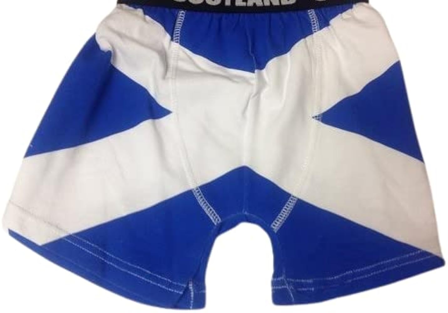 Thistle Saltire Boxer Shorts Scottish Gift (Size Small)