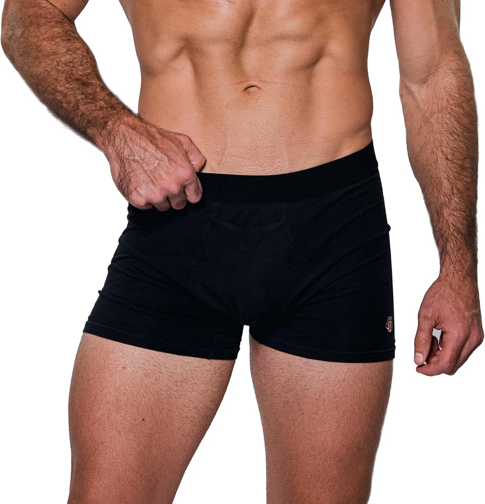 Leela Quantum Men’s Underwear, trunks refined with silver fabric, boxers for men in different sizes