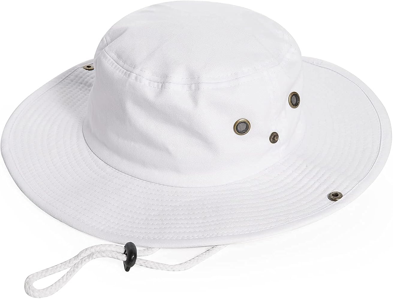 Boonie Sun-Hat for Men Bucket Hat Wide Brim Sun Hat with UV Protection for Fishing Hiking Safari