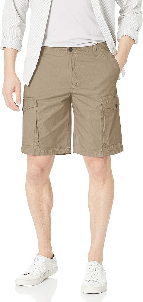 IZOD Men's Solid Rip-Stop Cargo Short