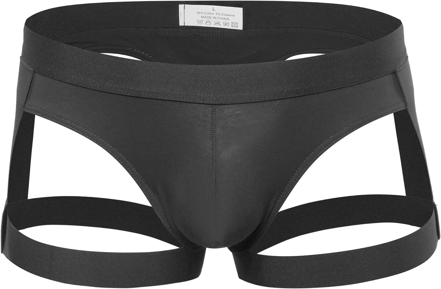 Mens Strappy G-string Briefs Thongs Jockstrap Bikini Underwear Swimming Suit Novely Thongs