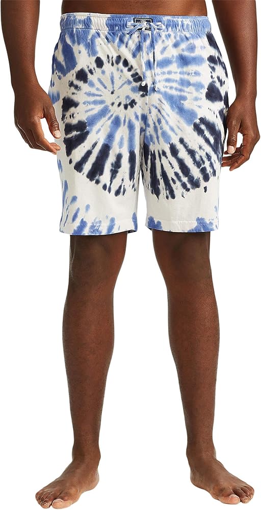 Polo Ralph Lauren Cotton Tie-Dye Swirl Shorts Bright Navy Swirl SM