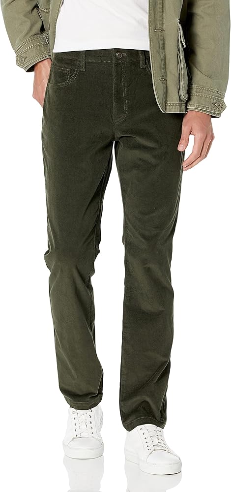 Goodthreads Men's Slim-Fit 5-Pocket Comfort Stretch Corduroy Pant